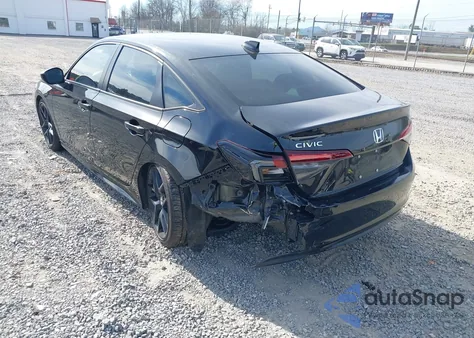 2025 Honda Civic Sport из США, поврежденный, VIN 2HGFE2F52SH521179